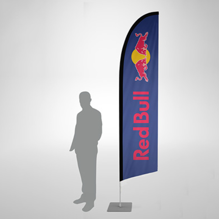 Les drapeaux publicitaires